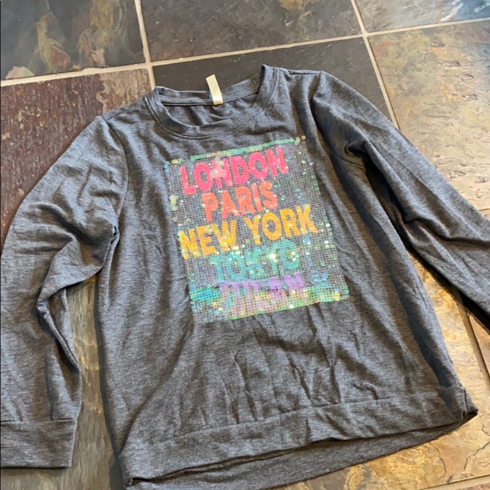 Girl’s Runway Girl Sequin Sweater
